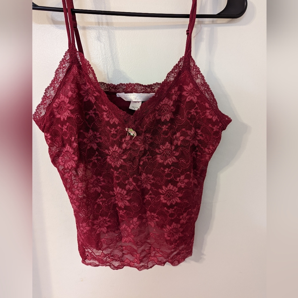 Vintage Victoria Secret Angel lace top